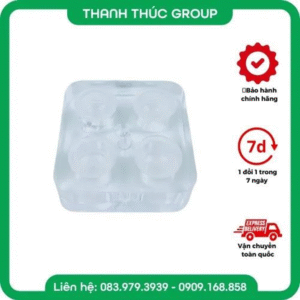 ĐẾ MICA 4 Ô ĐỰNG MỰC PHUN XĂM