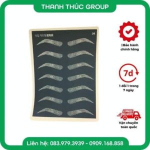 Miếng Da 3D Tập Xăm Chân Mày