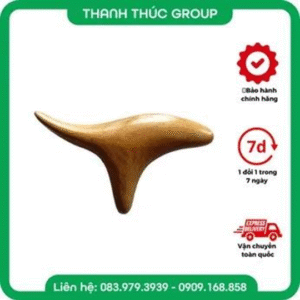 Cây Ấn Huyệt 3 Đầu Bằng Gỗ