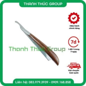 Cán Gỗ Lắp Dao Lam Cạo Râu, Hớt Tóc