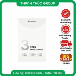 Mặt Nạ 3 Bước Điều Trị Mụn, Giảm Thâm Đỏ 28ml*10 Sheets