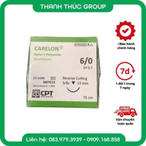 Chỉ Phẫu Thuật Không Tiêu Nylon CPT 3/0, 4/0, 5/0,6/0,7/0