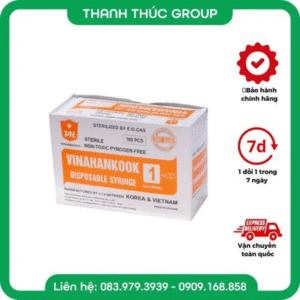 Bơm Tiêm Cam 1ml Vinahankook Insulin