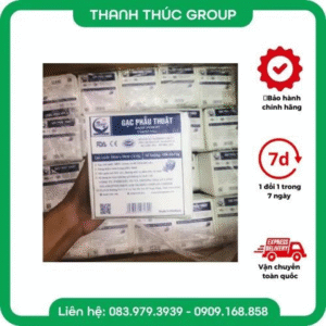 [Hộp 100 Miếng] Gạc Y Tế Phẫu Thuật Đắp Mặt Nạ An Lành 10cmx10cmx 6 Lớp