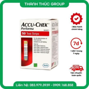 [Hộp 50 Que] Que Thử Đường Huyết Accu Chek Performa