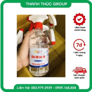 Cồn 90 độ Vĩnh Phúc 500ml có vòi