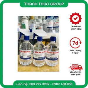 Cồn 90 Độ Sát Khuẩn 500ml Có Vòi Xịt Tiện Lợi