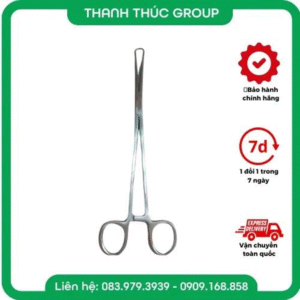 Pen Kẹp Col Cổ Tử Cung Pozzi 25cm PAKISTAN