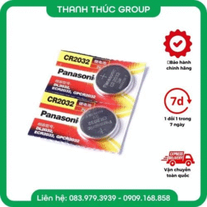 Pin Máy Đo Tiểu Đường , Nhiệt Kế CR2032 Panasonic Lithium 3V