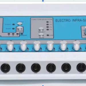 Thiết bị trị liệu kích thích cơ bằng sóng siêu âm, Model: S3-1, nguồn điện: 220V, điện áp: 50W, (1 bộ gồm: 1 thân máy, 1 giá đỡ phụ kiện, 10 miếng dán massage, 1 dây nguồn).Hàng mới 100%